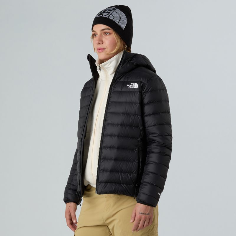 Dámska páperová bunda The North Face Down Hooded black 4