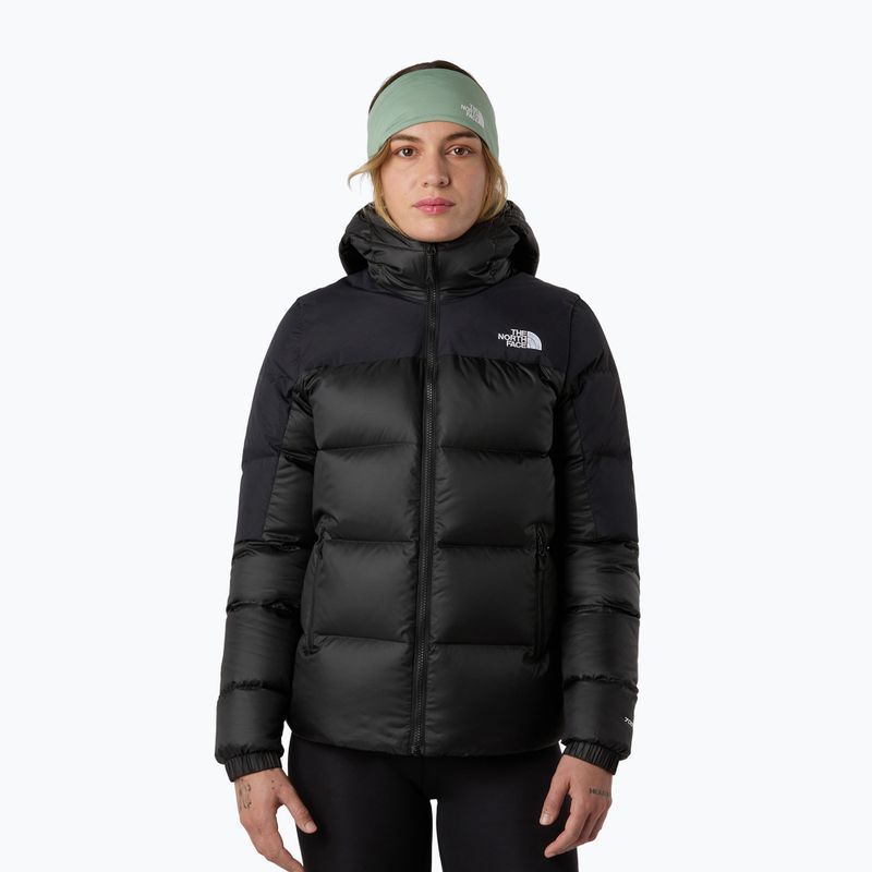 Dámska páperová bunda The North Face Diablo Down 2.0 Hooded black heather/black