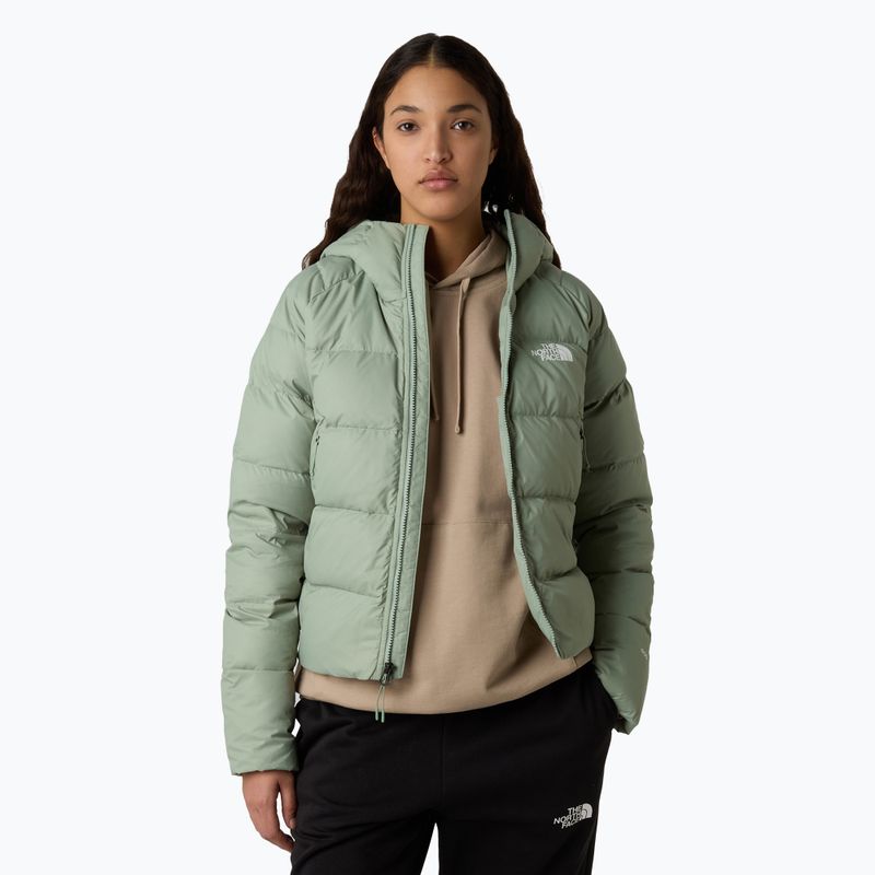 Dámska páperová bunda The North Face Hyalite Down Hoodie state moss