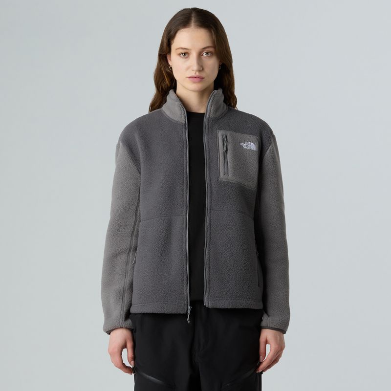 Dámská fleecová mikina The North Face Yumiori Full Zip anthracite grey/smoked 4