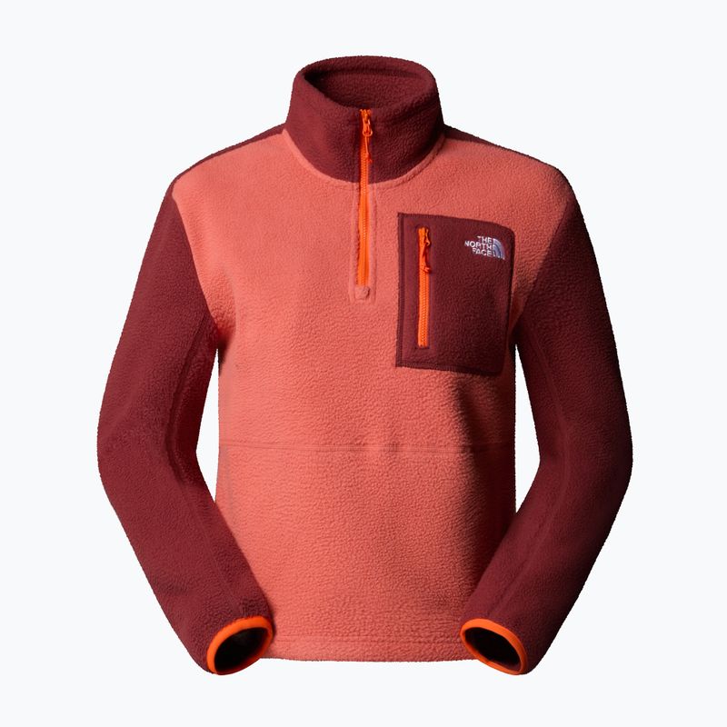 Dámská mikina The North Face Yumiori 1/4 Zip mars dust/sumac/solar flare 4