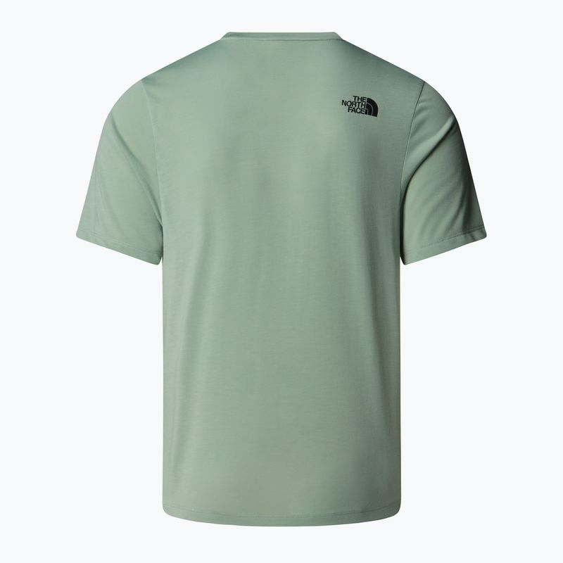 Pánske tričko The North Face Mountain Foundation Graphic state moss 5