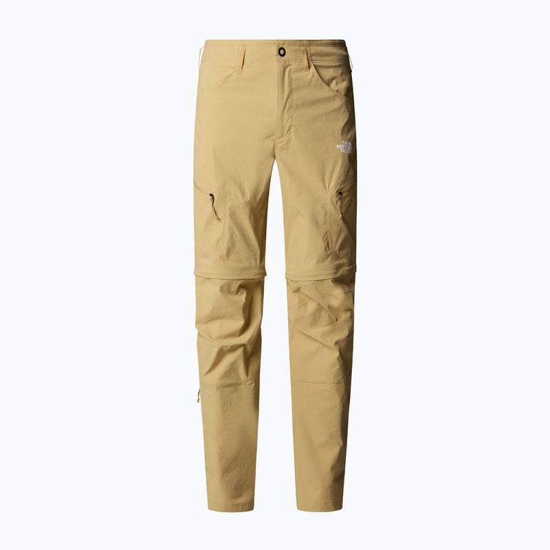 Pánske trekingové nohavice The North Face Exploration Regular Tapered Convertible khaki stone 4