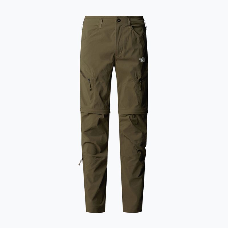 Pánske trekingové nohavice The North Face Exploration Regular Tapered Convertible taupe green 5