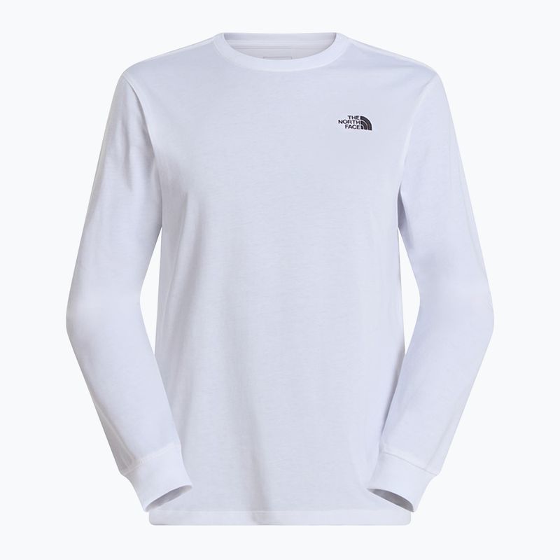 Pánske trekingové tričko longsleeve  The North Face Evolution Simple Dome Regular tnf white 4
