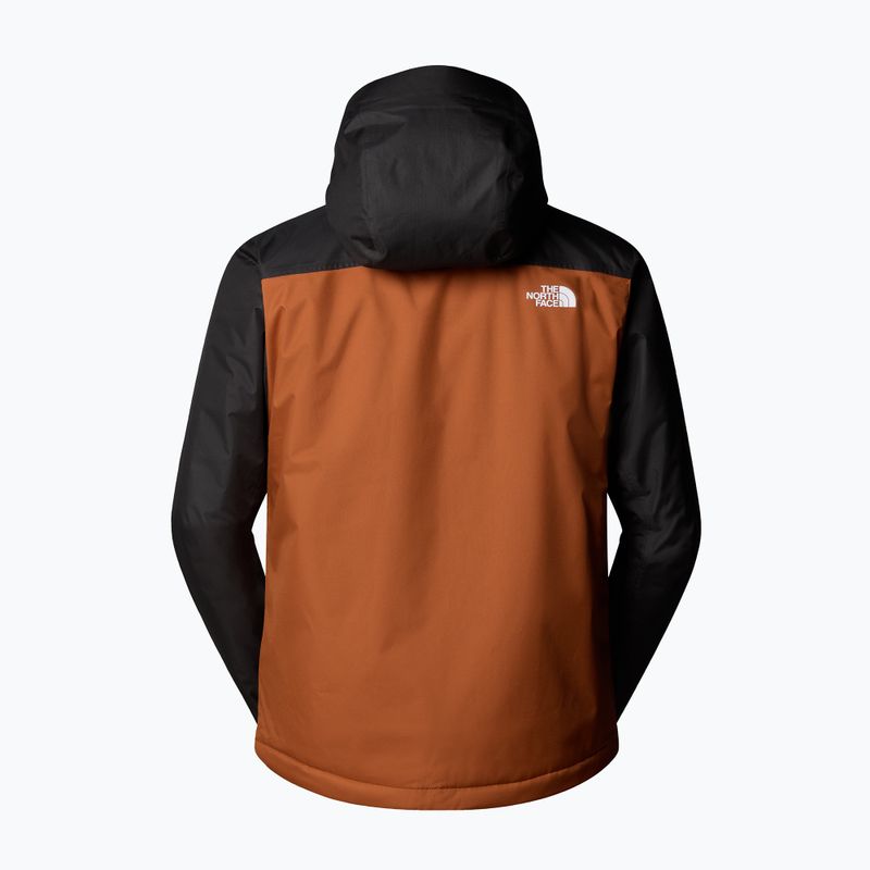 Pánska páperová bunda The North Face Millerton Insulated burnt umber/black 6