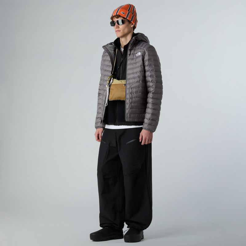 Pánska páperová bunda The North Face Huila Synthetic Hoodie smoked pearl 2