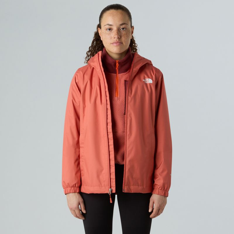 Damska kurtka przeciwdeszczowa The North Face Quest mars dust 4