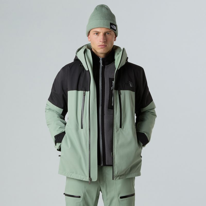 Pánska lyžiarska bunda The North Face Chakal slate moss/black 4