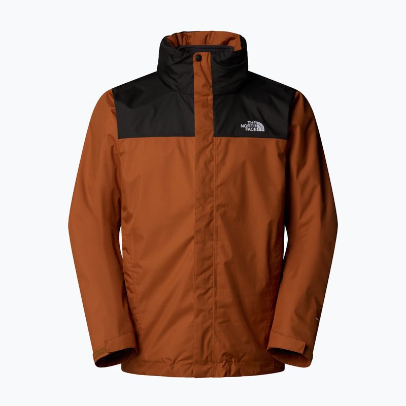 Pánska bunda 3v1 The North Face Evolve II Triclimate burnt umber/asphalt grey 6