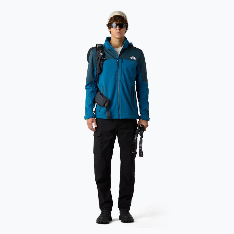 Pánska softshellová bunda The North Face Diablo Softshell Detachable Hood mineral ink/deep cypress 2