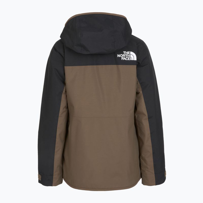 Dámska lyžiarska bunda The North Face Namak Insulated black/smokey brown 5