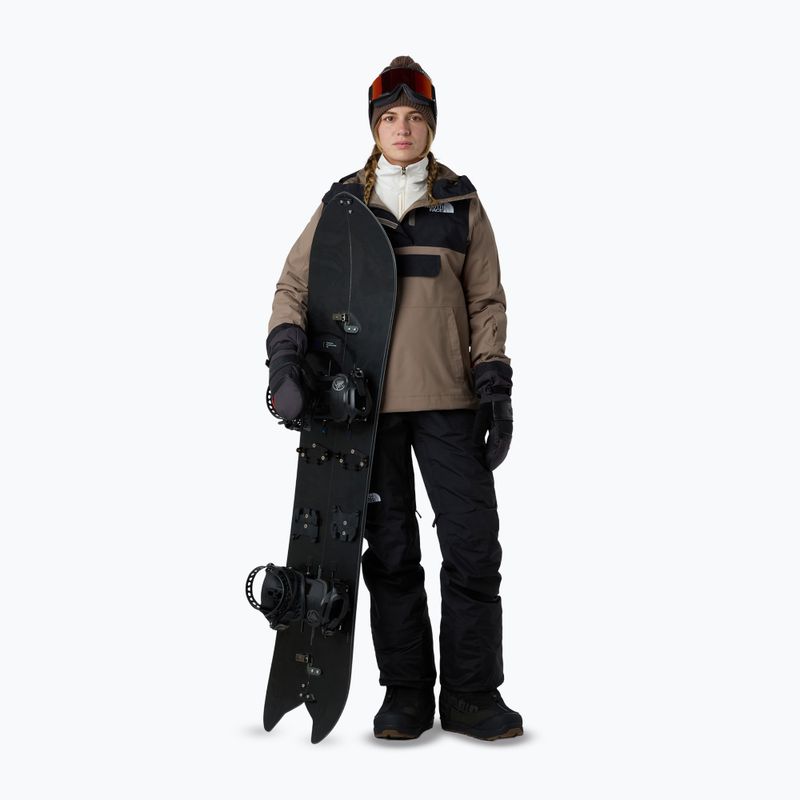 Dámská lyžařská bunda The North Face Driftview Anorak mocha brown/black 4
