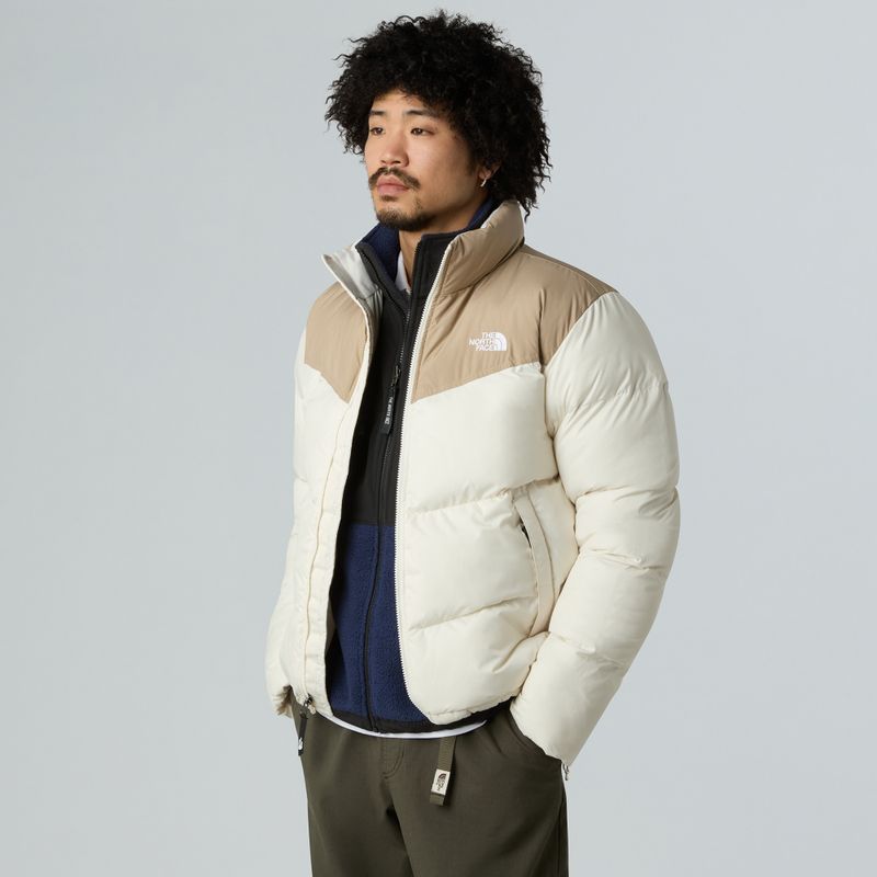 Pánska bunda The North Face Saikuru mushroom grey/white dun 4