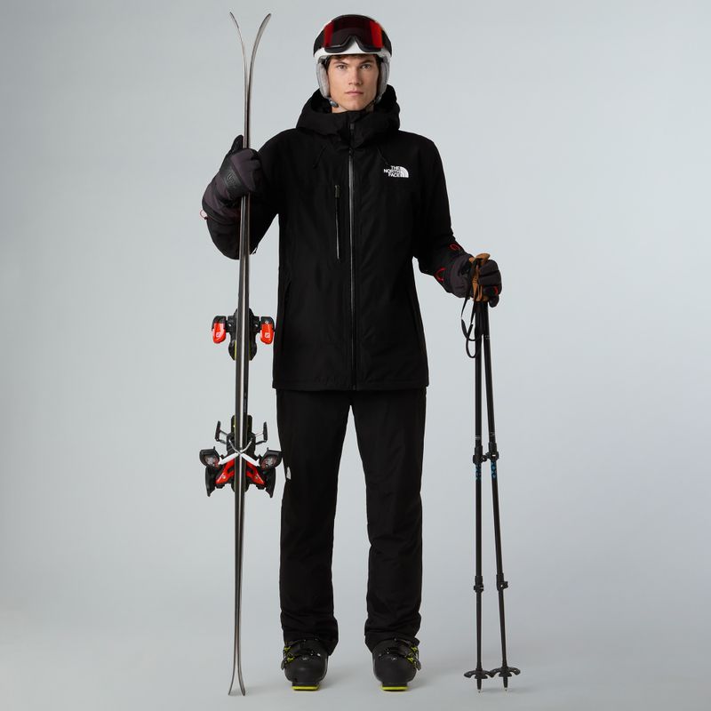 Pánska lyžiarska bunda The North Face Descendit čierna/ čierna 2