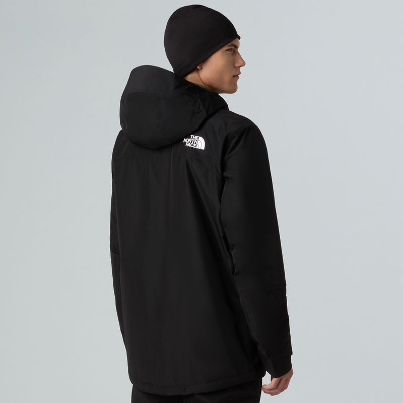 Pánska lyžiarska bunda The North Face Descendit čierna/ čierna 3