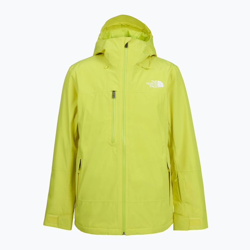 Pánska lyžiarska bunda The North Face Descendit fizz lime