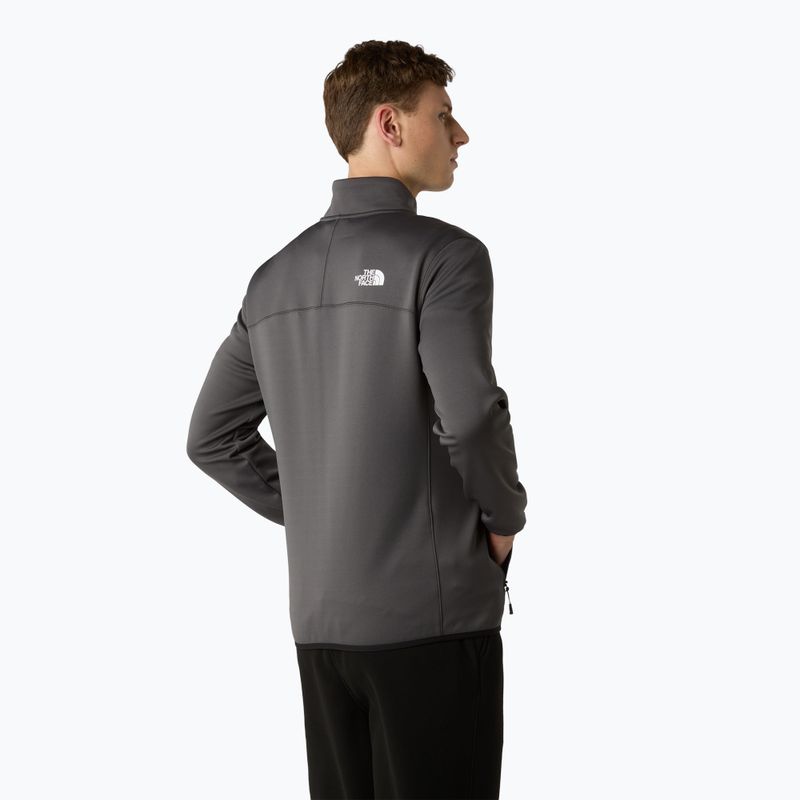 Pánska mikina The North Face Crest Fz anthracite grey/black 3