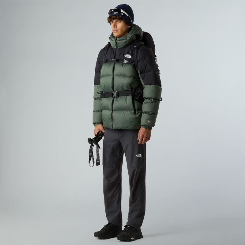 Pánska páperová bunda The North Face Diablo Down 2.0 Hoodie shoulder mist/black heather 2