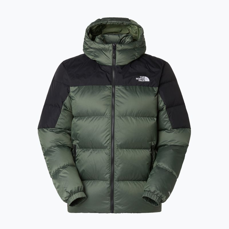Pánska páperová bunda The North Face Diablo Down 2.0 Hoodie shoulder mist/black heather 5