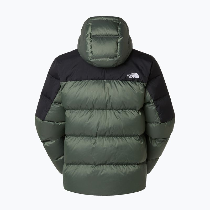 Pánska páperová bunda The North Face Diablo Down 2.0 Hoodie shoulder mist/black heather 6