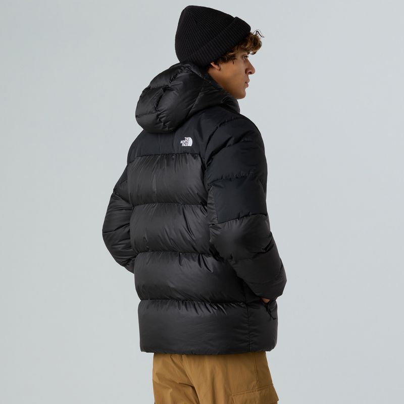 Pánska páperová bunda The North Face Diablo Down 2.0 Hoodie black/black/recycled down 3