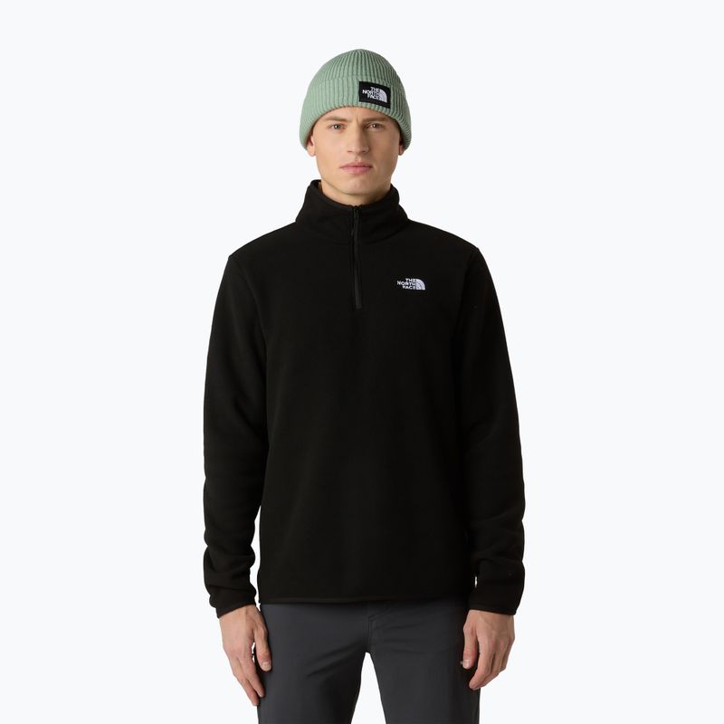 Pánska fleecová mikina The North Face Glacier Fleece 1/4 Zip black 6