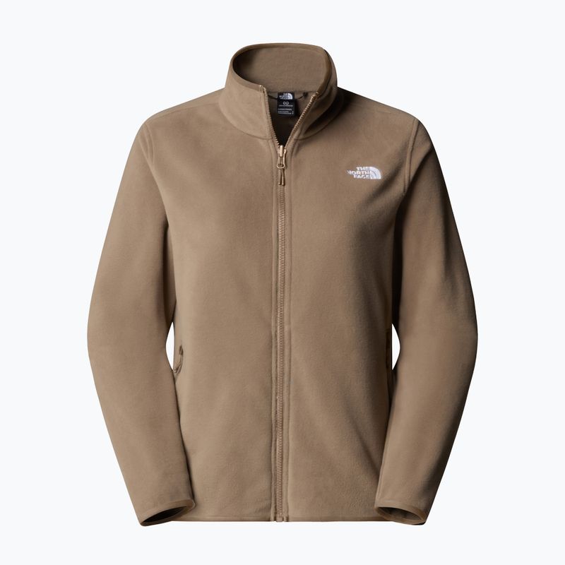 Dámska fleecová mikina The North Face Glacier Fleece mocha brown 5