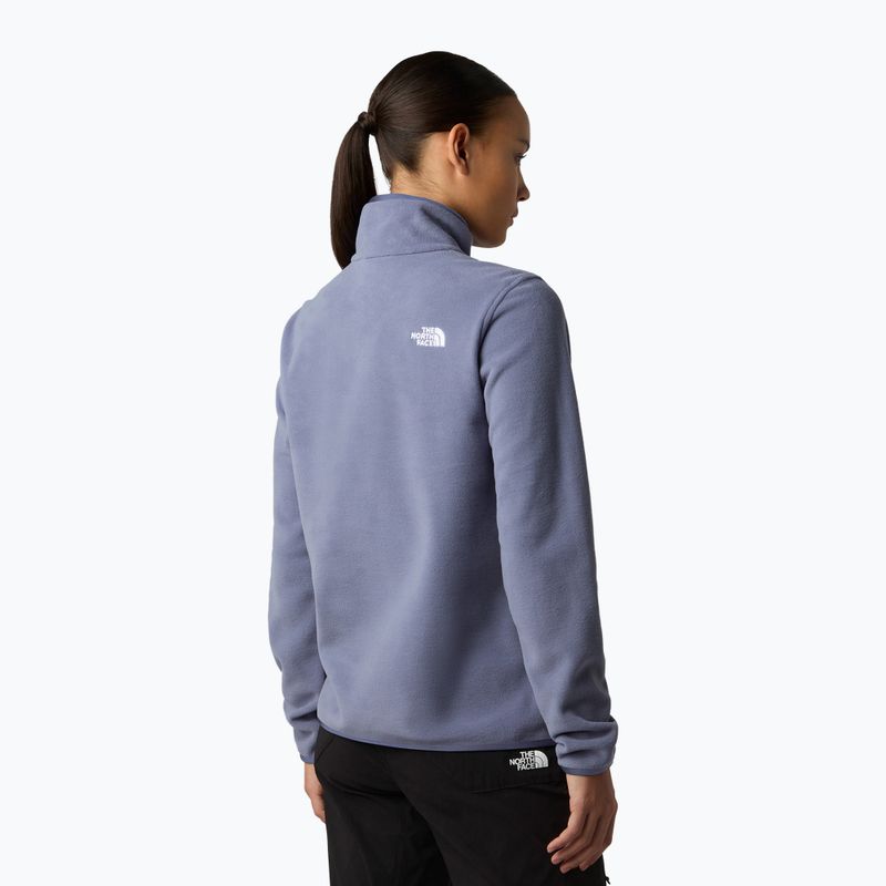 Dámska fleecová mikina The North Face Glacier Fleece 1/4 Zip twilight galaxy 3