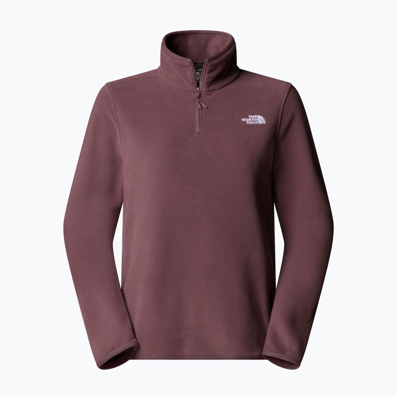 Dámska fleecová mikina The North Face Glacier Fleece 1/4 Zip tawny quartz 4