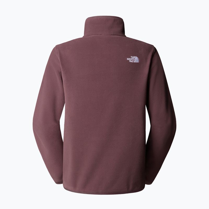 Dámska fleecová mikina The North Face Glacier Fleece 1/4 Zip tawny quartz 5
