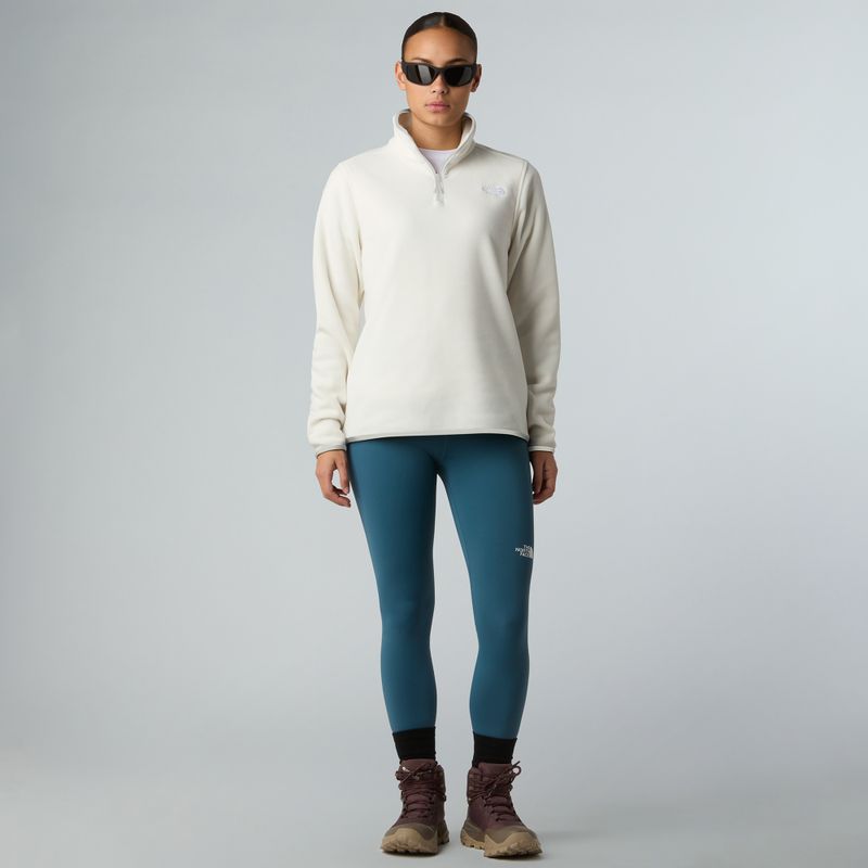 Dámska fleecová mikina The North Face Glacier Fleece 1/4 Zip white dune 2