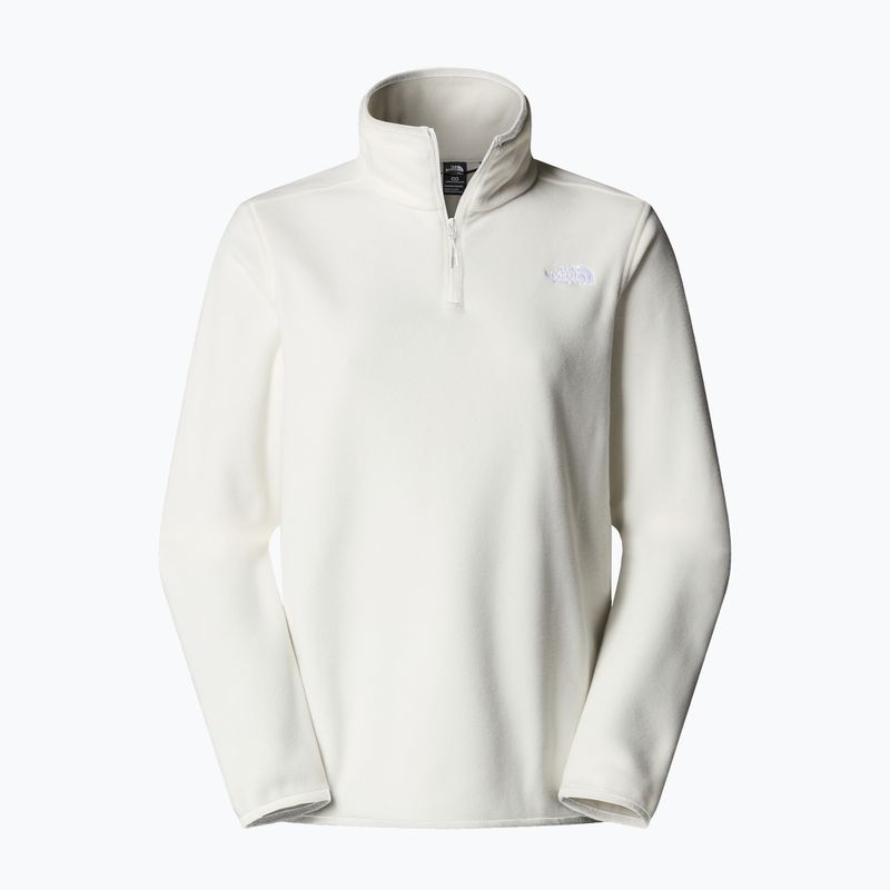 Dámska fleecová mikina The North Face Glacier Fleece 1/4 Zip white dune 4