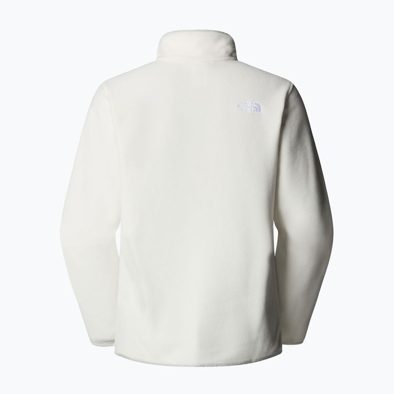 Dámska fleecová mikina The North Face Glacier Fleece 1/4 Zip white dune 5