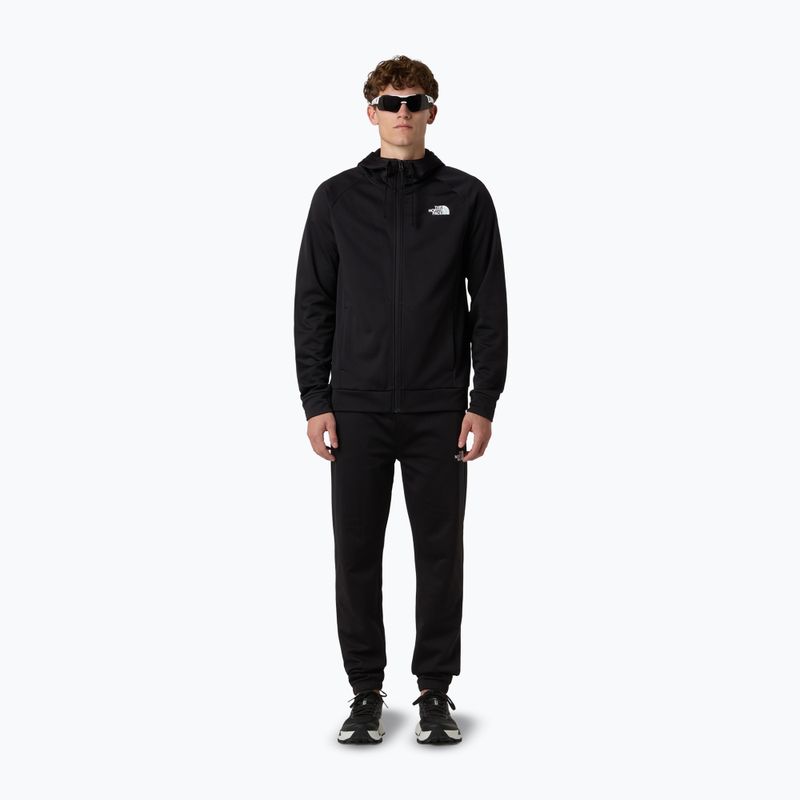 Pánská mikina The North Face Reaxion 2.0 Hooded Full Zip black heather 2