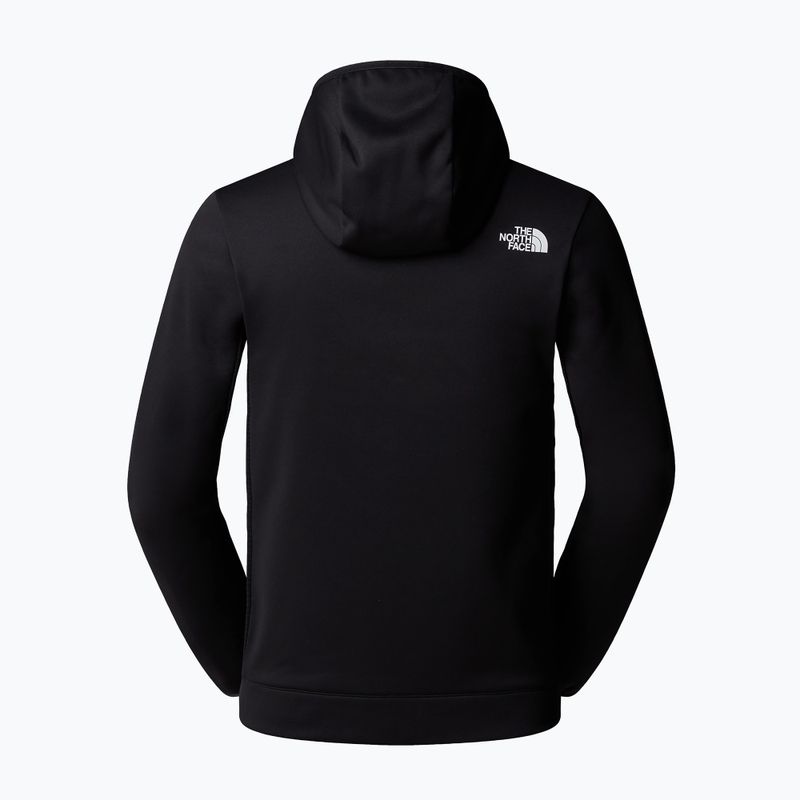 Pánska mikina The North Face Mountain Athletics Fleece Full Zip black 5