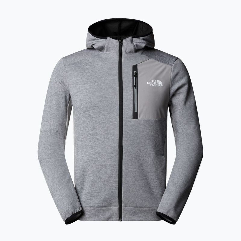 Pánská mikina The North Face Mountain Athletics Fleece Full Zip pale grey/heather/m 5