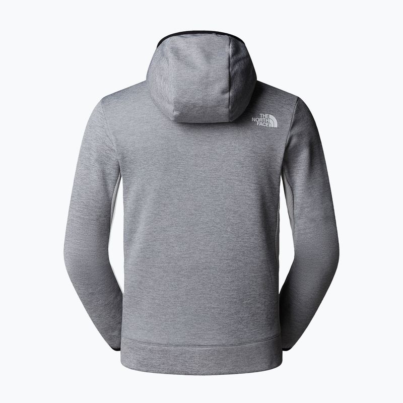 Pánská mikina The North Face Mountain Athletics Fleece Full Zip pale grey/heather/m 6