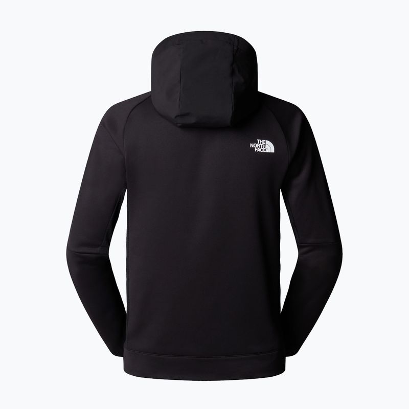 Pánska mikina The North Face Mountain Athletics Fleece Hooded 1/4 Zip čierna 5