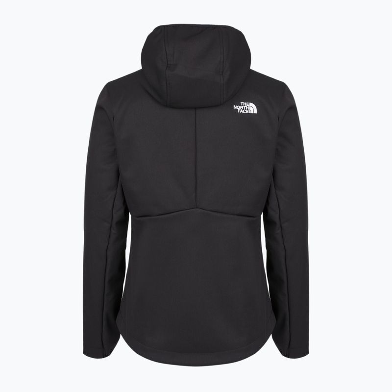 Dámska softshellová bunda The North Face Quest Highloft EU black heather 2