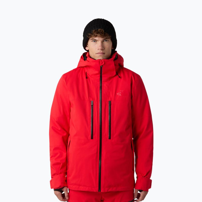 Pánska lyžiarska bunda The North Face Chakal elevation red/black 4