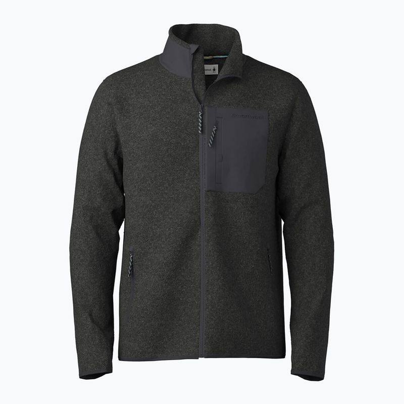 Pánska mikina Smartwool Secon Cut Fleece charcoal 3
