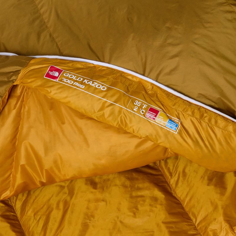Spacák The North Face Gold Kazoo citrine yellow 4