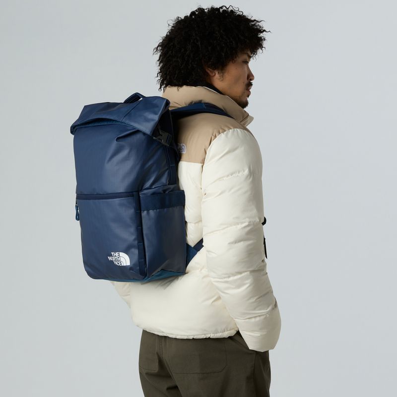 Pánsky mestský batoh The North Face Base Camp Voyager Rolltop 25 l shady blue/summit navy 6