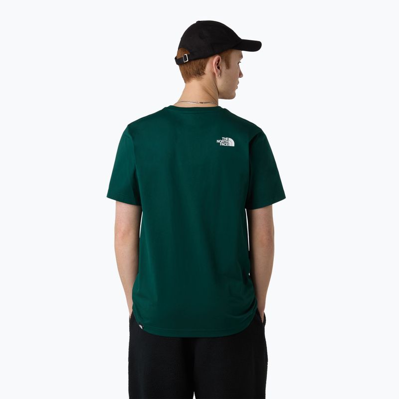 Pánske tričko The North Face Simple Dome hunter green 3