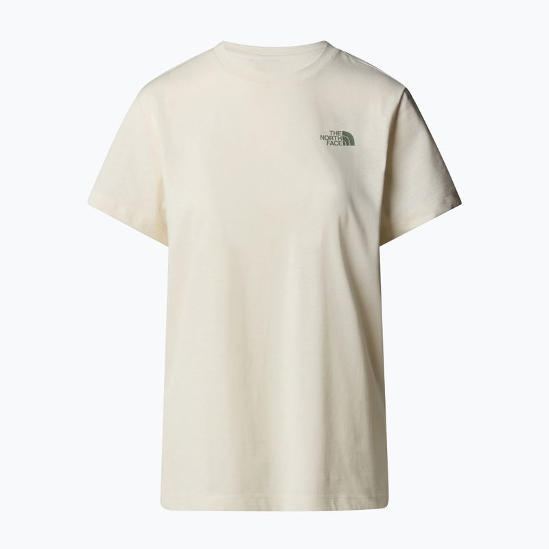 Dámske tričko The North Face Box Nse Relaxed white dune/slate moss 4