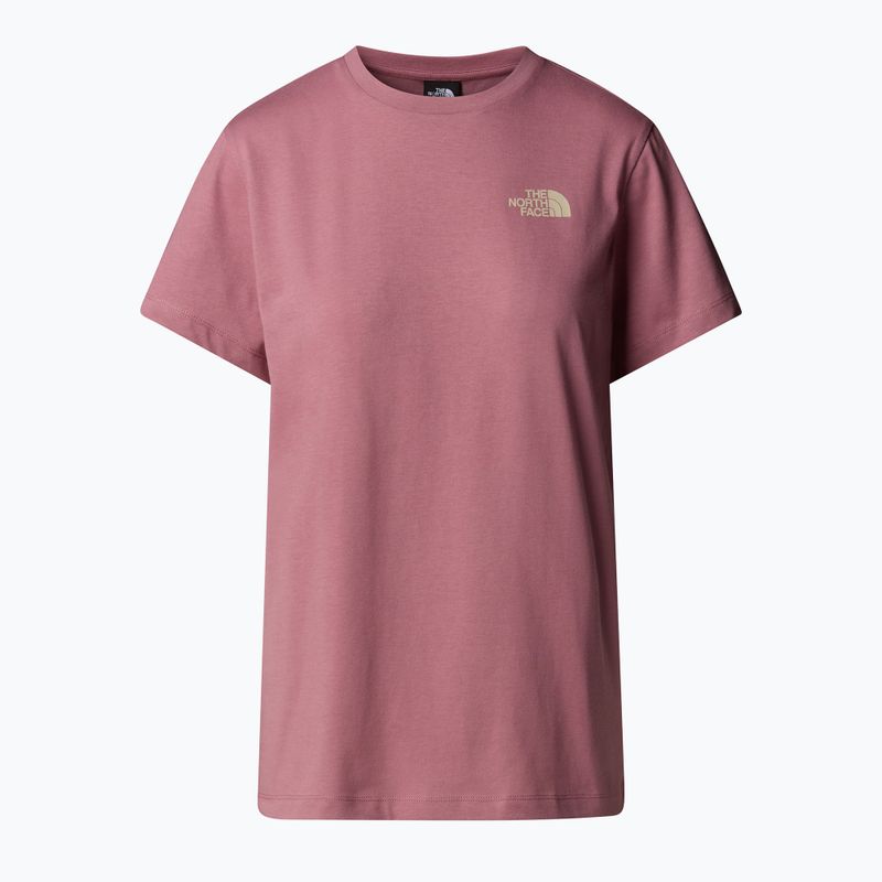 Dámske tričko The North Face Box Nse Relaxed nostalgia rose/gravel 4