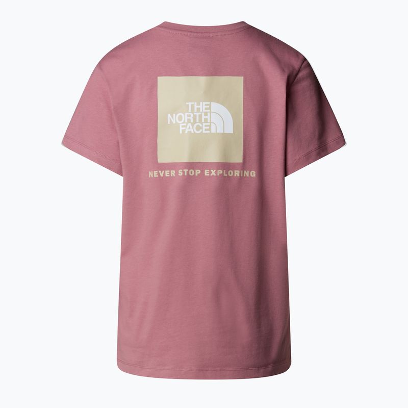Dámske tričko The North Face Box Nse Relaxed nostalgia rose/gravel 5