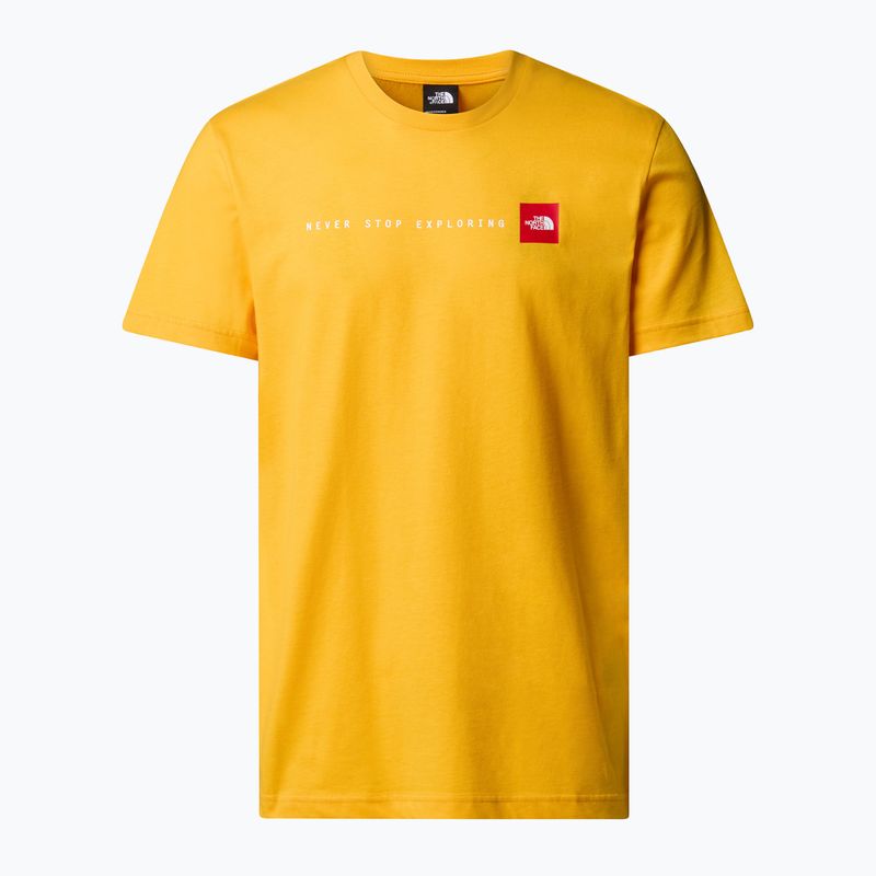 Pánske tričko The North Face Never Stop Exploring Tee summit gold 4