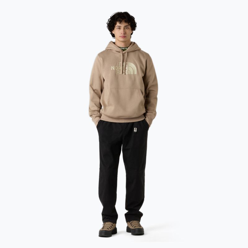 Pánska mikina The North Face Drew Peak Pullover Hoodie mushroom grey/gravel 2
